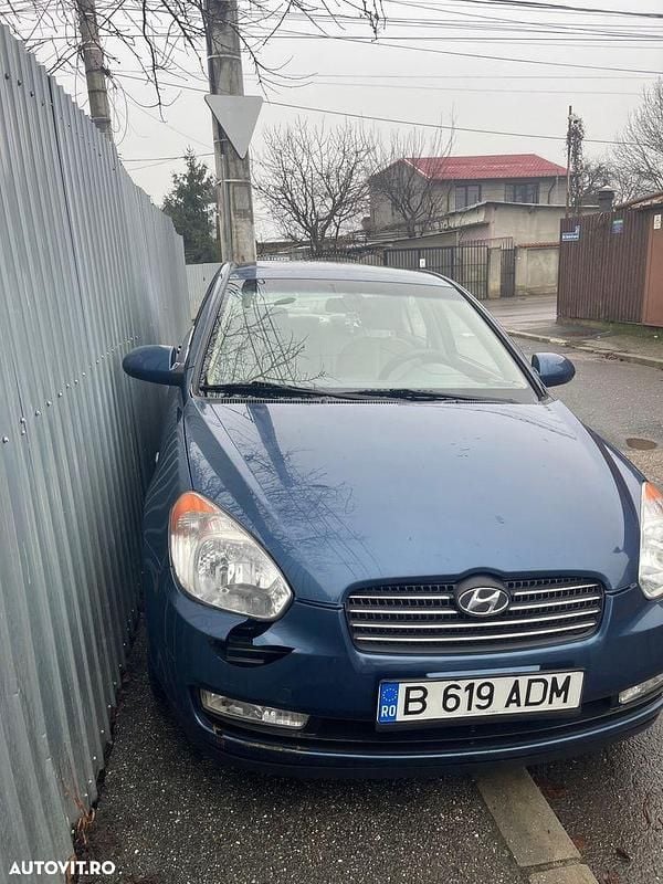 Culoarealbastru Second-hand 2008 Hyundai Accent Classic Berlinǎ | 2.000 EUR (Super Preț) - Imagine 1/4