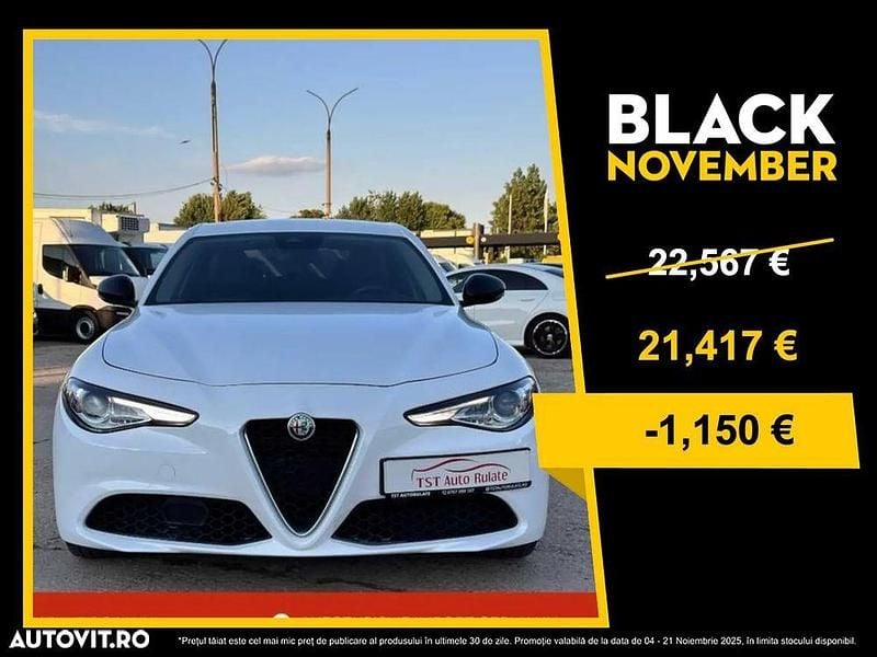 Alb Utilizat 2020 Alfa Romeo Giulia Berlinǎ | 21.417 EUR (Preț bun) - Imagine 1/4