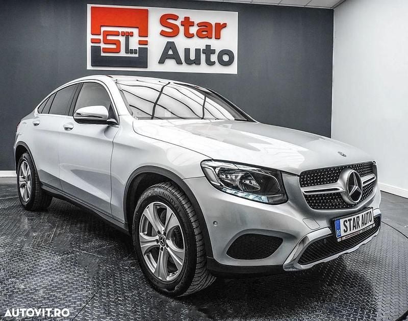 Second-hand Mercedes GLC220 170 CP (125 kW) 2018 Gri Coupe
