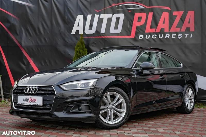 Second-hand Audi A5 Sportback Design 150 CP (110 kW) 2019 Negru Hatchback