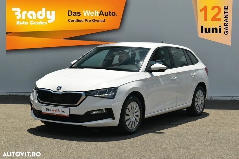 Alb Utilizat 2021 Skoda Scala Ambition Hatchback | 12.710 EUR (Preț OK) - Imagine 1/4