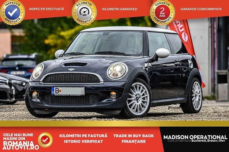 Culoarenegru Utilizat 2008 Mini Cooper S Hatchback | 4.949 EUR (Preț bun) - Imagine 1/4