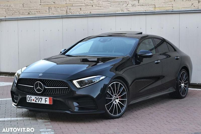 Culoarenegru Utilizat 2019 Mercedes CLS300 AMG line Berlinǎ | 30.900 EUR - Imagine 1/4