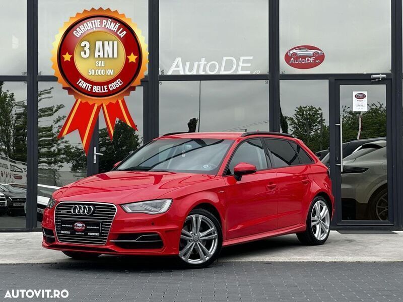 Rosu Utilizat 2015 Audi A3 e-tron Hatchback | 14.990 EUR - Imagine 1/4