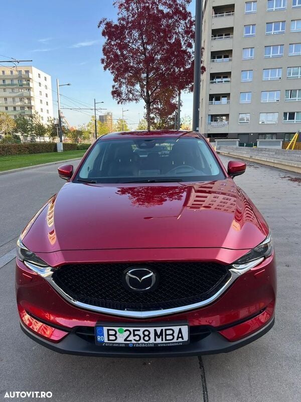 Rosu Utilizat 2018 Mazda CX-5 SUV | 20.900 EUR (Preț OK) - Imagine 1/4