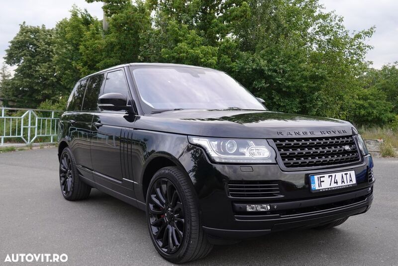 Negru Utilizat 2015 Land Rover Range Rover Vogue SUV | 33.000 EUR - Imagine 1/4