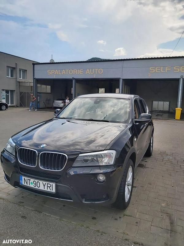 Negru Utilizat 2012 BMW X3 SUV | 10.500 EUR (Preț bun) - Imagine 1/4