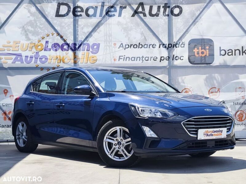 Albastru Utilizat 2020 Ford Focus Trend Hatchback | 8.990 EUR (Preț bun) - Imagine 1/4