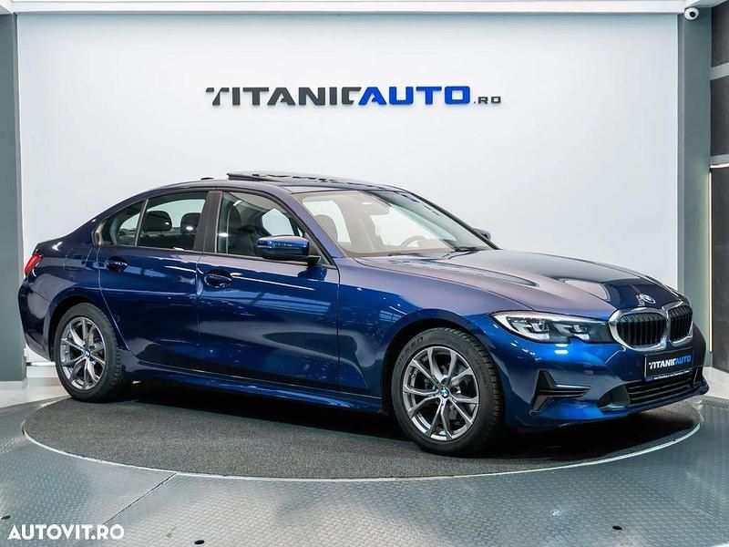 Second-hand BMW 318 Advantage 150 CP (110 kW) 2019 Albastru Berlinǎ