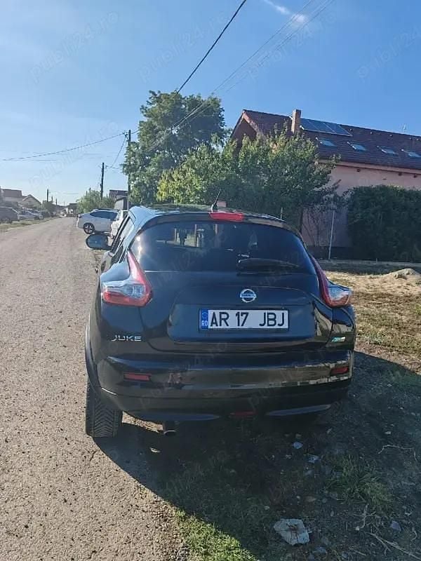 Second-hand Nissan Juke 110 CP (80 kW) 2014 Negru SUV