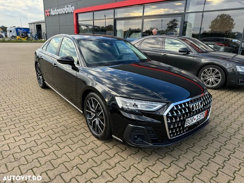 Negru Utilizat 2023 Audi A8 Sport Berlinǎ | 68.000 EUR (Scump) - Imagine 1/4
