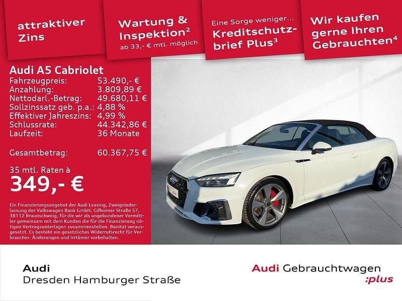 Utilizat 2024 Audi A5 S-Line Coupe | 57.924 EUR - Imagine 1/1