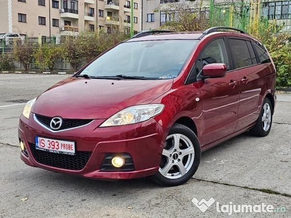 Roșu Utilizat 2008 Mazda 5 Monovolum | 4.690 EUR - Imagine 1/4