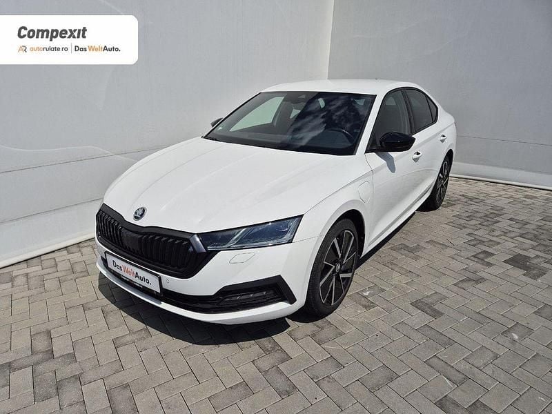 Alb Utilizat 2021 Skoda Octavia SportLine Berlinǎ | 23.390 EUR - Imagine 1/4