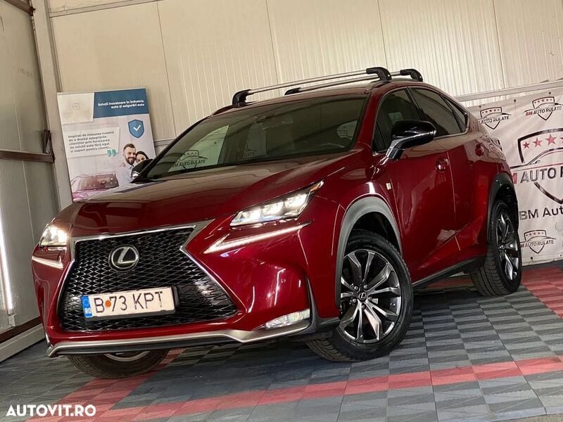 Rosu Utilizat 2015 Lexus NX200t Sport Line SUV | 17.100 EUR - Imagine 1/4