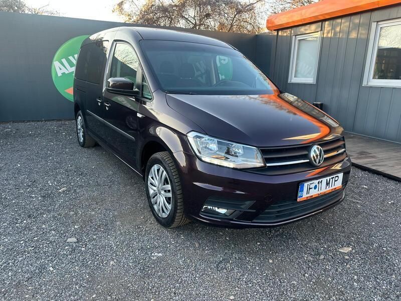 Second-hand VW Caddy 102 CP (75 kW) 2019 Argintiu Monovolum