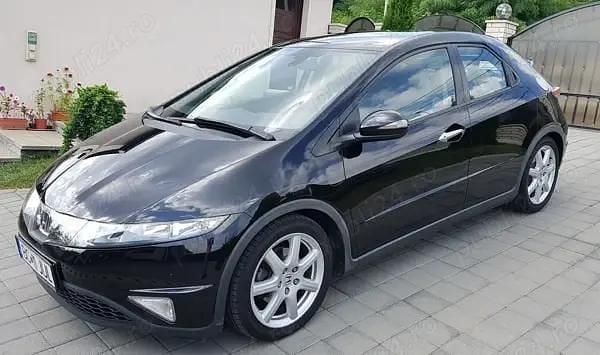 Culoarenegru Utilizat 2008 Honda Civic Sport Hatchback | 4.450 EUR (Preț OK) - Imagine 1/4
