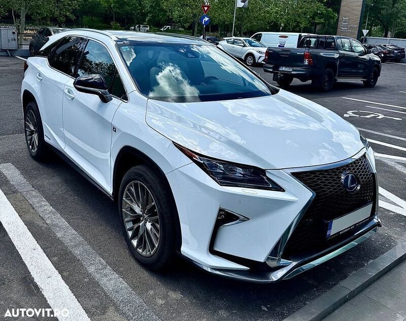 Alb Utilizat 2018 Lexus RX450h Sport Line SUV | 34.200 EUR - Imagine 1/4
