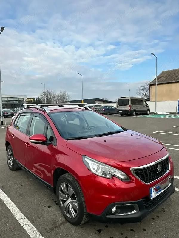 Rosu Second-hand 2019 Peugeot 2008 SUV | 11.800 EUR (Puțin scump) - Imagine 1/4