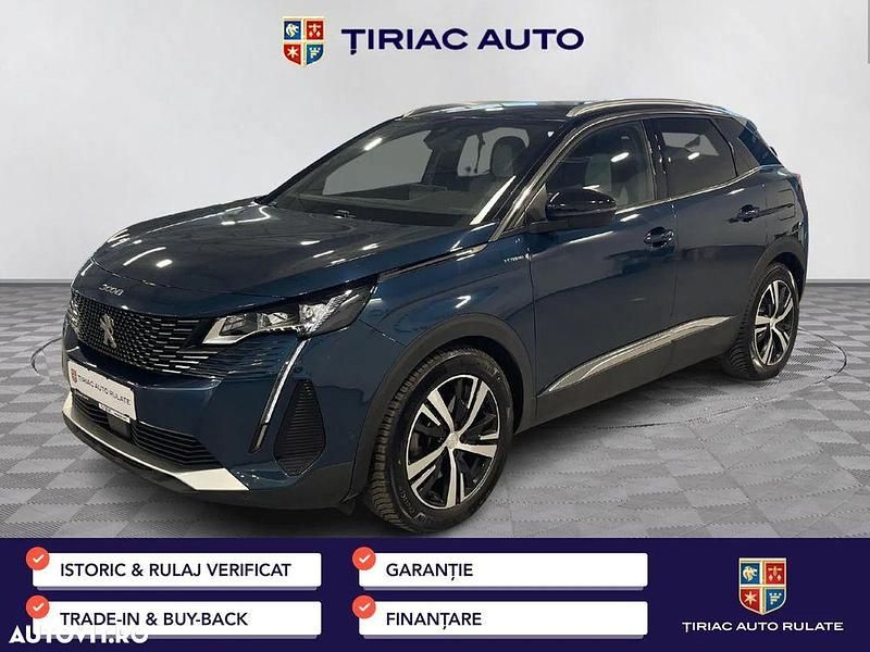 Culoarealbastru Utilizat 2021 Peugeot 3008 SUV | 22.900 EUR (Puțin scump) - Imagine 1/4