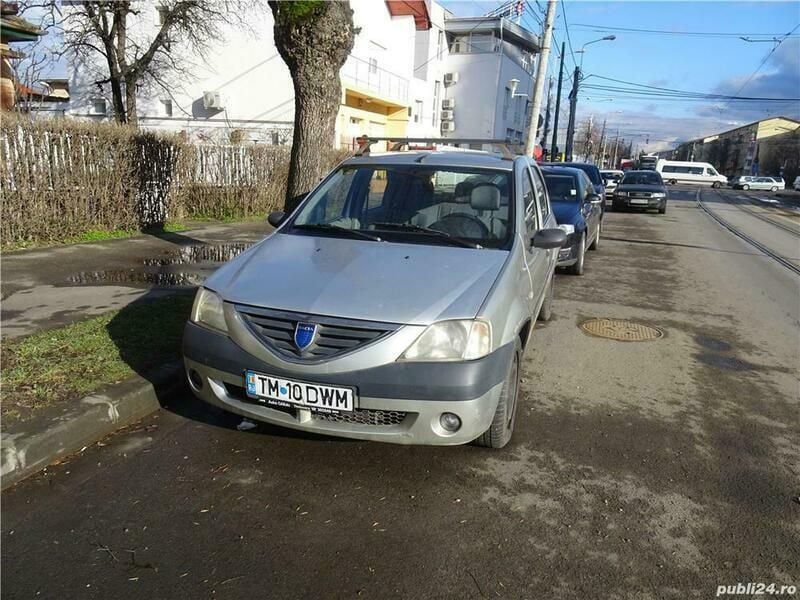 Argintiu Utilizat 2005 Dacia Logan Berlinǎ | 800 EUR (Preț bun) - Imagine 1/4