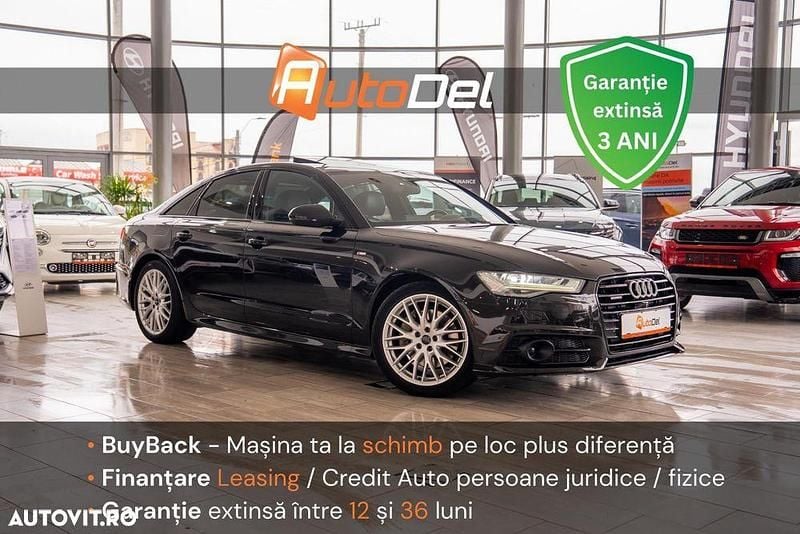 Culoarenegru Utilizat 2016 Audi A6 S-Line Berlinǎ | 19.499 EUR (Preț OK) - Imagine 1/4
