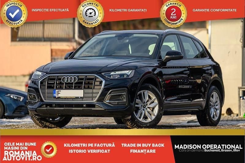 Culoarenegru Second-hand 2021 Audi Q5 S-Line SUV | 29.490 EUR (Preț bun) - Imagine 1/4