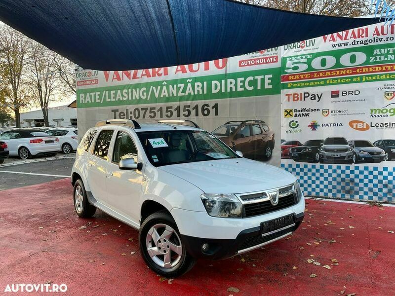 Alb Utilizat 2012 Dacia Duster SUV | 7.699 EUR (Preț OK) - Imagine 1/4