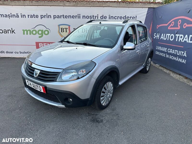 Gri Utilizat 2012 Dacia Sandero Stepway Hatchback | 4.990 EUR - Imagine 1/4