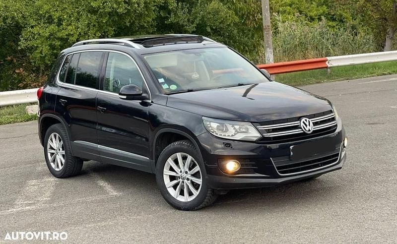 Culoarenegru Utilizat 2012 VW Tiguan Sportline SUV | 8.300 EUR (Preț bun) - Imagine 1/4