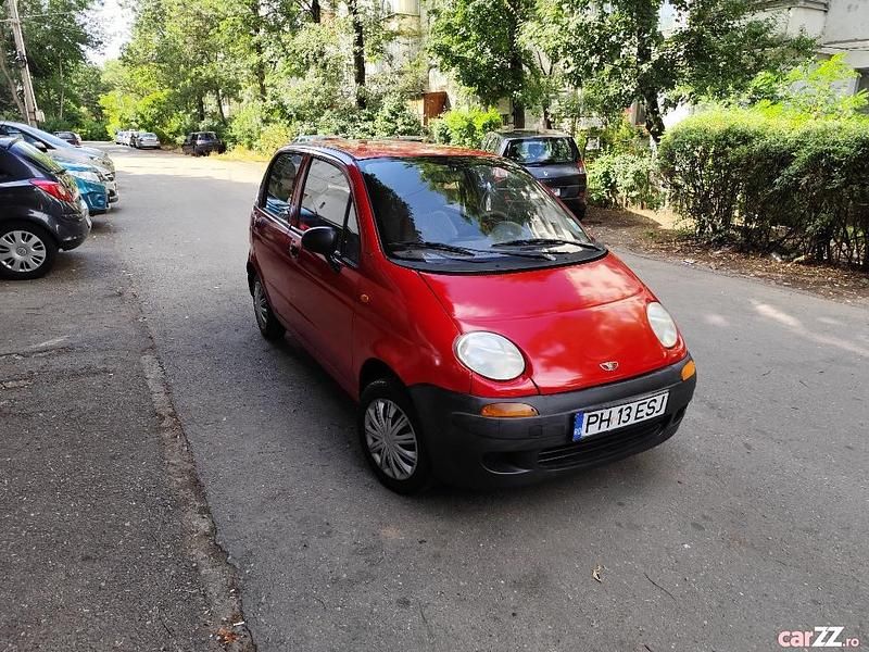 Roșu Utilizat 2005 Chevrolet Matiz LA Hatchback | 499 EUR (Preț OK) - Imagine 1/4