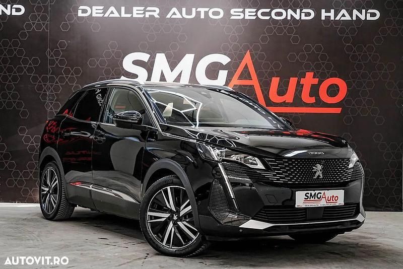 Culoarenegru Utilizat 2022 Peugeot 3008 GT SUV | 21.490 EUR (Preț OK) - Imagine 1/4