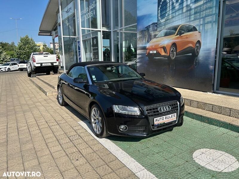 Negru Utilizat 2011 Audi A5 Cabriolet Cabrio | 14.490 EUR (Preț OK) - Imagine 1/4