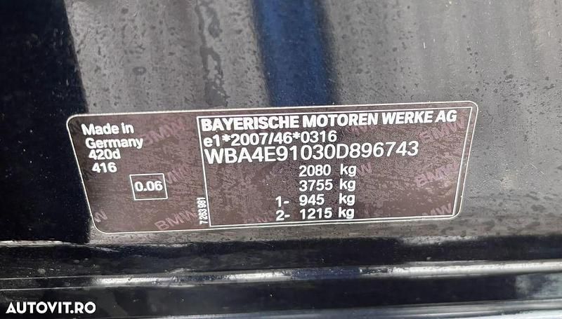 Second-hand BMW 420 M Sport 190 CP (139 kW) 2015 Culoarealbastru Berlinǎ