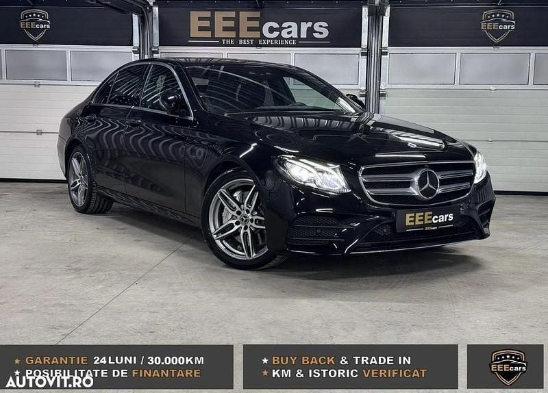 Second-hand Mercedes E350 Avantgarde 286 CP (210 kW) 2018 Culoarenegru Berlinǎ
