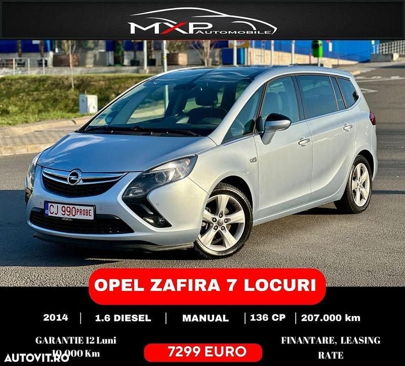 Culoareargint Utilizat 2014 Opel Zafira Business Edition Monovolum | 7.299 EUR (Preț OK) - Imagine 1/4