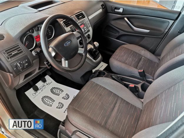 Second-hand Ford C-MAX 90 CP (66 kW) 2008 Argintiu Monovolum