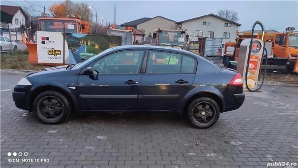 Second-hand Renault Mégane II 111 CP (81 kW) 2007 Albastru Berlinǎ
