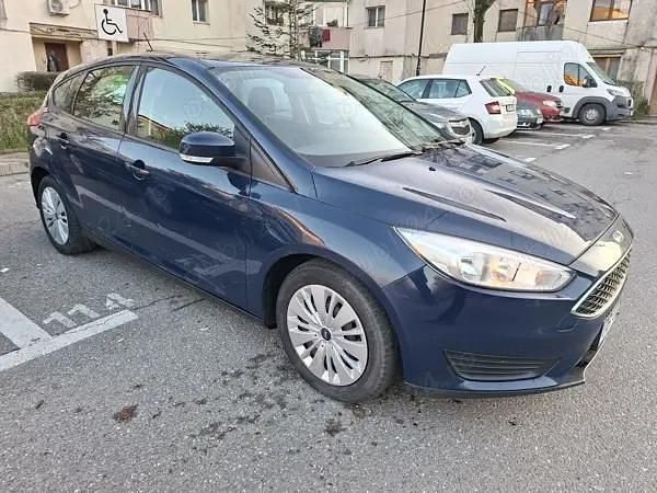 Second-hand Ford Focus Titanium 120 CP (88 kW) 2018 Albastru Hatchback