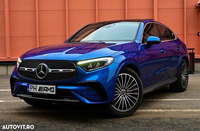 Second-hand Mercedes GLC300 Advanced 269 CP (197 kW) 2024 Culoarealbastru Coupe