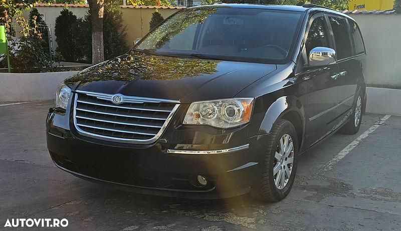 Negru Utilizat 2010 Chrysler Grand Voyager Monovolum | 7.400 EUR - Imagine 1/4