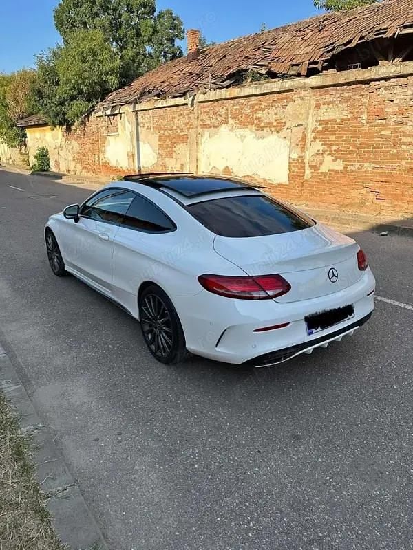 Second-hand Mercedes C220 163 CP (119 kW) 2017 Alb Coupe