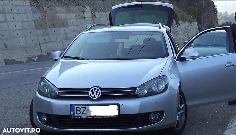 Second-hand VW Golf VI 105 CP (77 kW) 2010 Culoareargint Hatchback