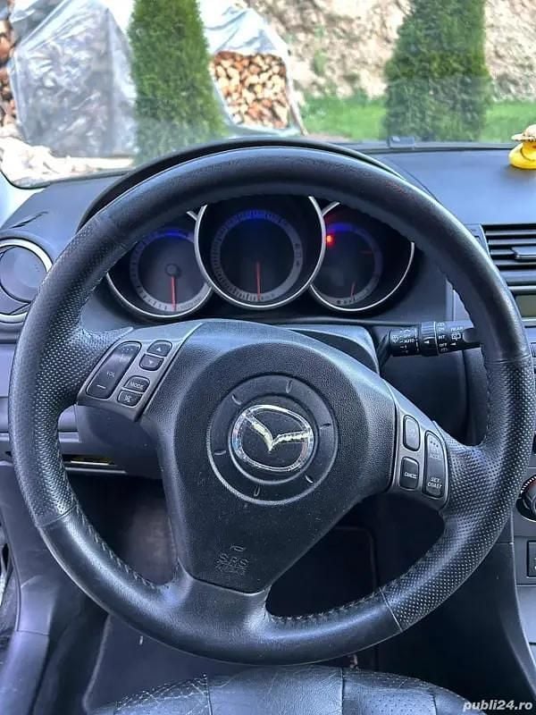 Negru Utilizat 2008 Mazda 3 Inclusive Berlinǎ | 4.850 EUR (Puțin scump) - Imagine 1/4