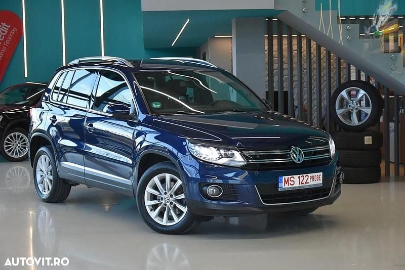 Culoarealbastru Utilizat 2014 VW Tiguan Life SUV | 11.750 EUR (Puțin scump) - Imagine 1/4