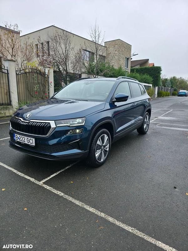 Culoarealbastru Utilizat 2022 Skoda Karoq Style SUV | 26.015 EUR (Preț OK) - Imagine 1/4
