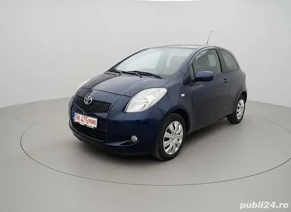 Second-hand Toyota Yaris 87 CP (63 kW) 2008 Albastru Hatchback