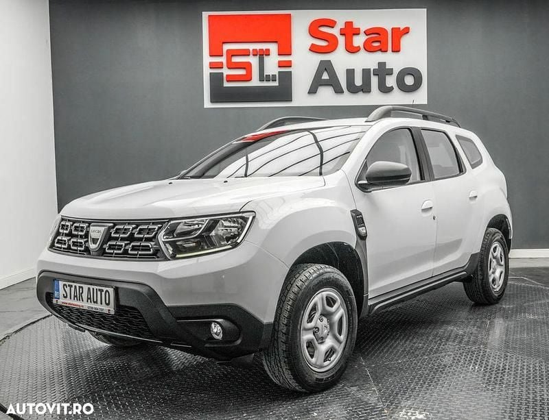 Culoarealb Utilizat 2021 Dacia Duster Essentiel SUV | 12.990 EUR (Preț bun) - Imagine 1/4