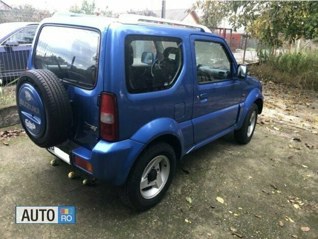 Second-hand Suzuki Jimny 82 CP (60 kW) 2003 Albastru SUV