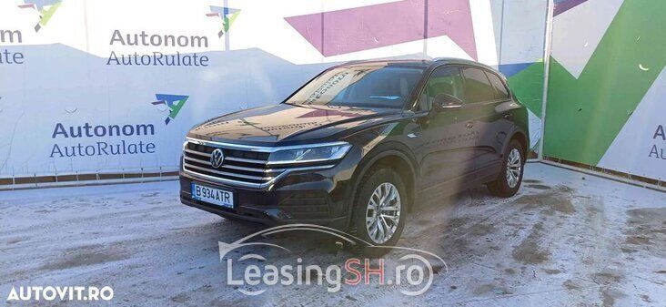 Negru Utilizat 2021 VW Touareg SUV | 40.950 EUR (Scump) - Imagine 1/4